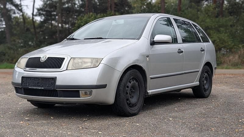 Silber Gebraucht 2002 Skoda Fabia Kleinwagen | 700 € - Bild 1/4