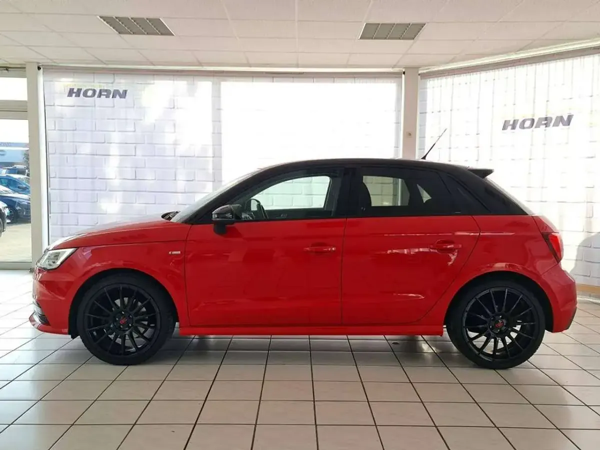 Gebraucht Audi A1 S-Line 125 PS (91 kW) 2016 Misanorot perleffekt Kleinwagen