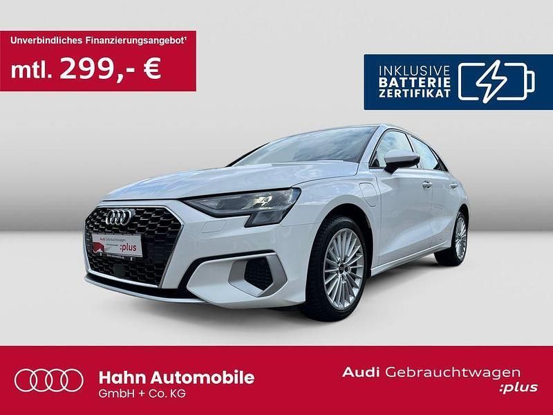 Weiß Gebraucht 2022 Audi A3 Sportback e-tron Advanced Limousine | 26.430 € (Fairer Preis) - Bild 1/3