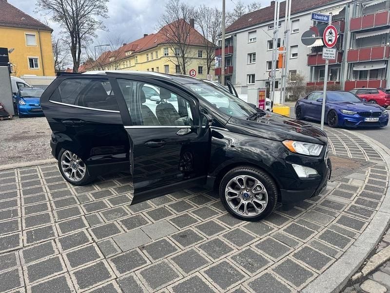Gebraucht Ford Ecosport Titanium 125 PS (91 kW) 2019 Schwarz SUV