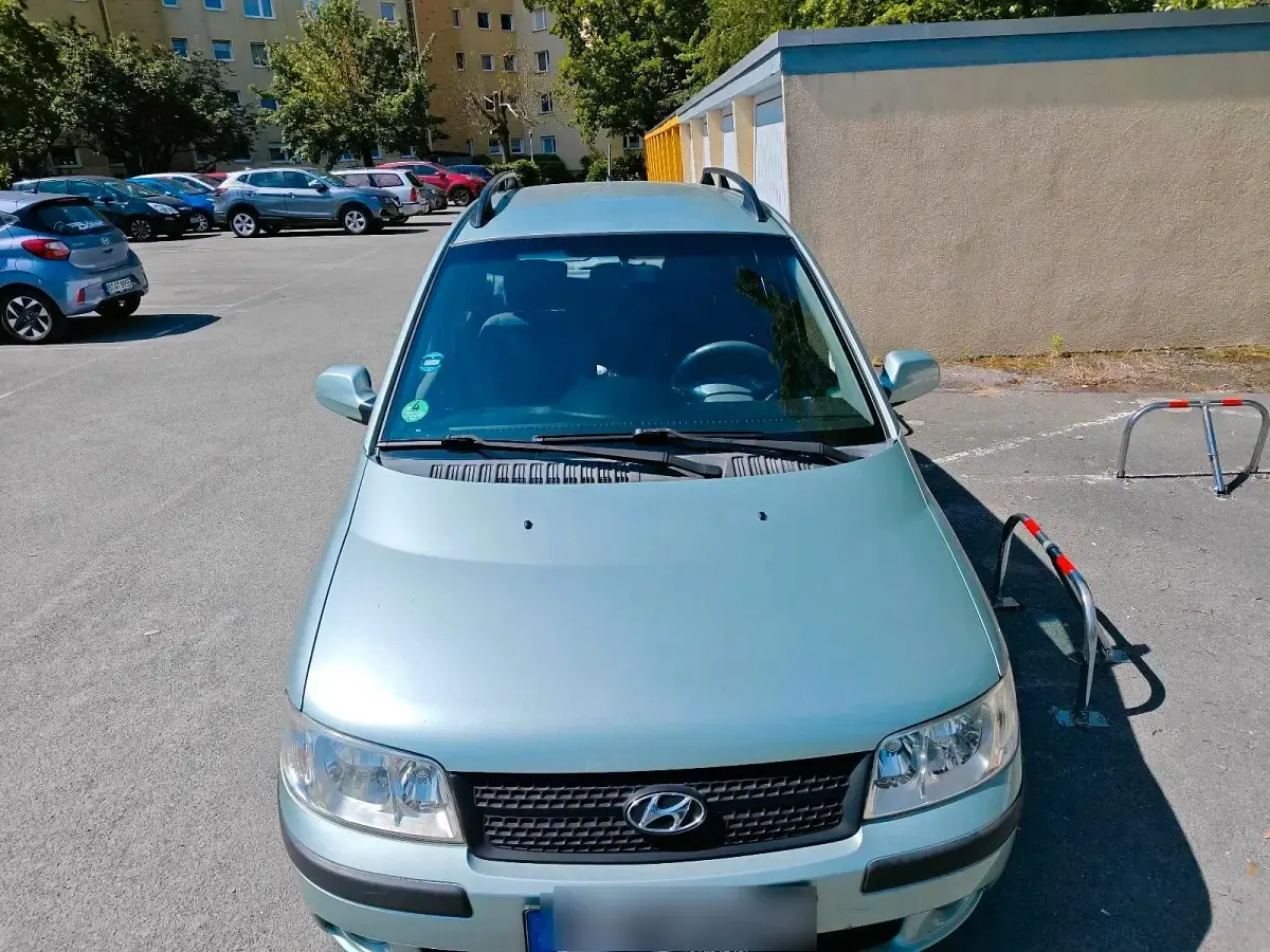 Gebraucht Hyundai Matrix 103 PS (75 kW) 2006 Grün Van / Kleinbus