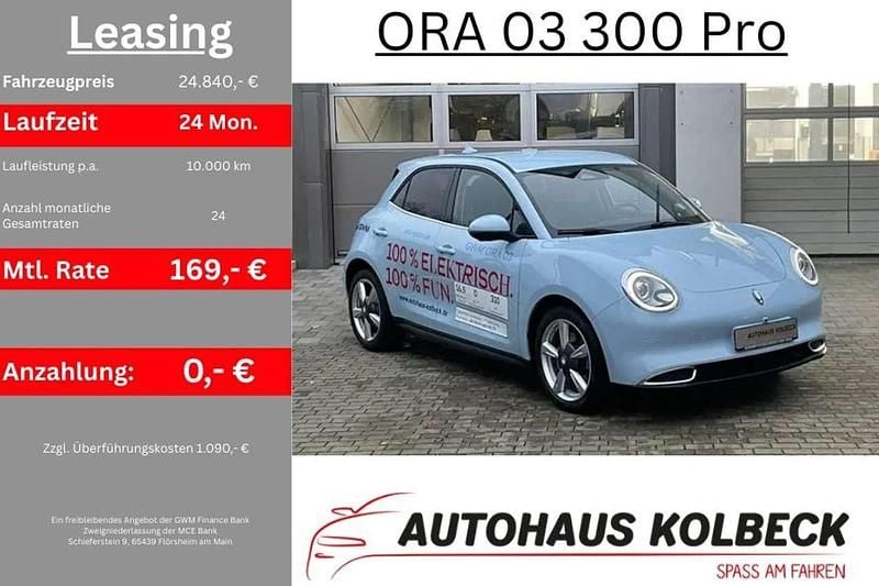 Gebraucht Ora 03 125 kW (171 PS) 2025 Baghr (celestial blue) Kleinwagen