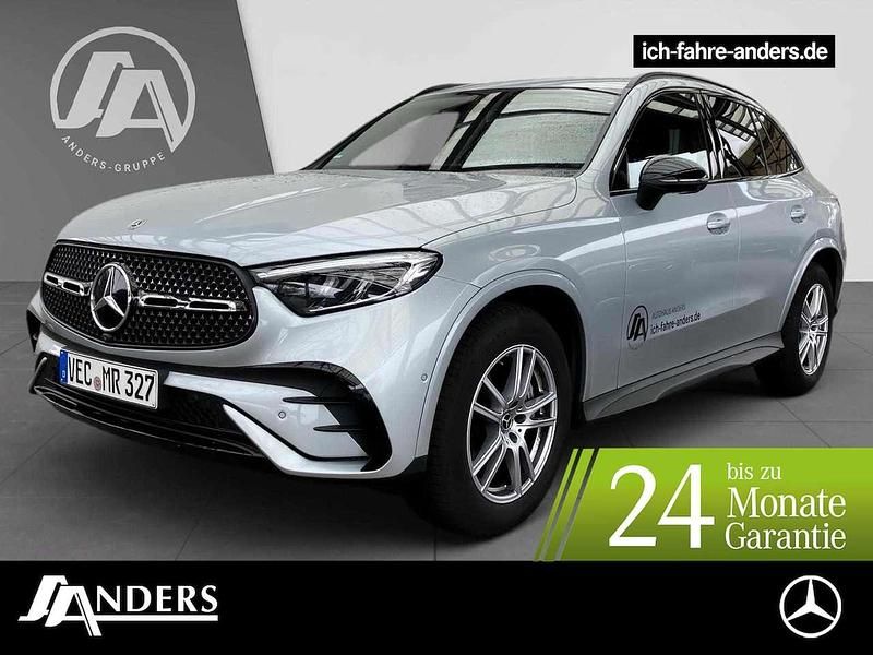 Silber hightechsilber Gebraucht 2024 Mercedes GLC220 AMG SUV | 56.850 € (Superpreis) - Bild 1/3