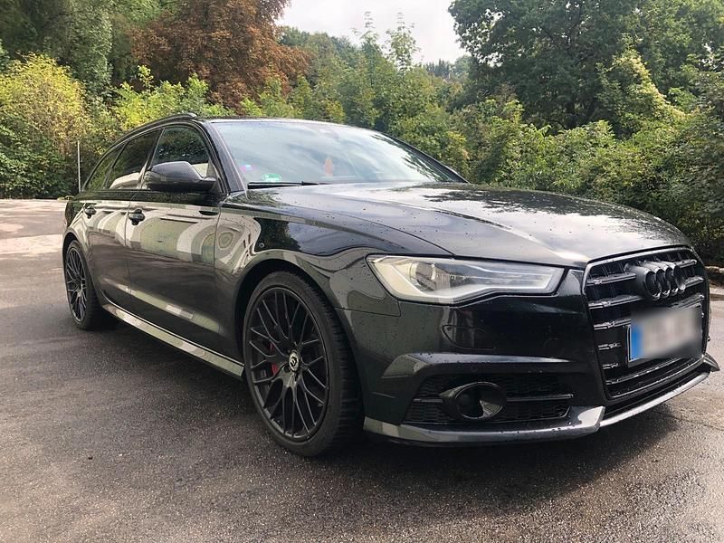 Schwarz Gebraucht 2015 Audi A6 S-Line Kombi | 14.980 € (Superpreis) - Bild 1/4