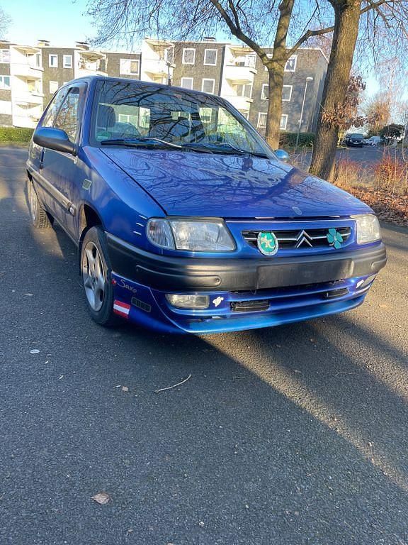 Gebraucht Citroën Saxo 75 PS (55 kW) 1998 Blau Kleinwagen