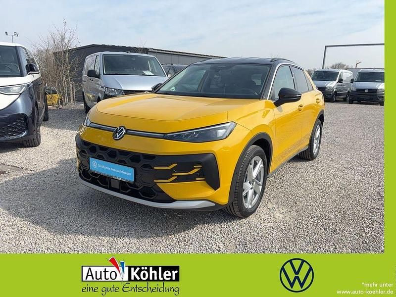 Neu VW T-Roc Life 150 PS (110 kW) 2025 Canary yellow schwarz SUV