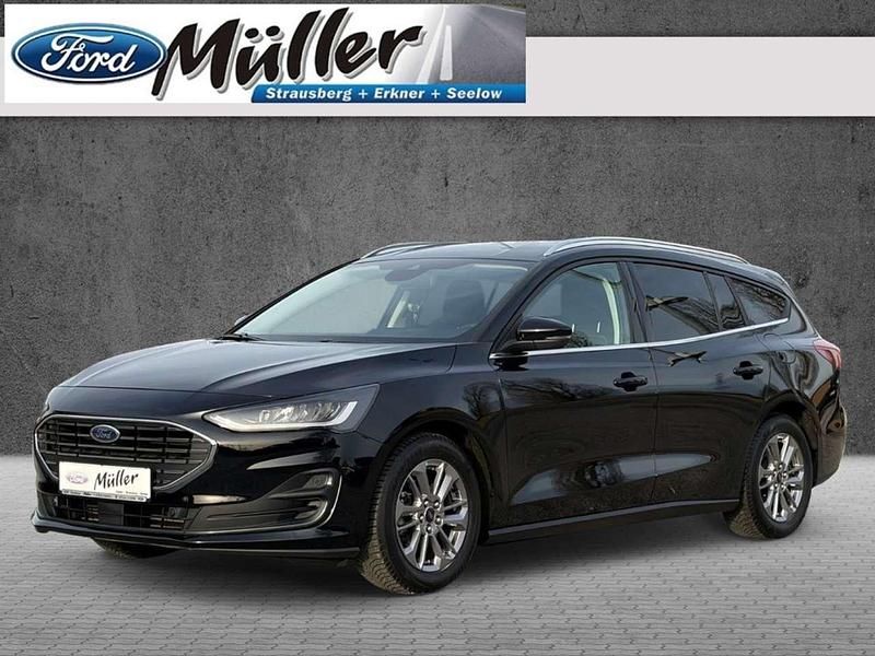 Schwarz Gebraucht 2022 Ford Focus Titanium Kombi | 15.900 € (Guter Preis) - Bild 1/4