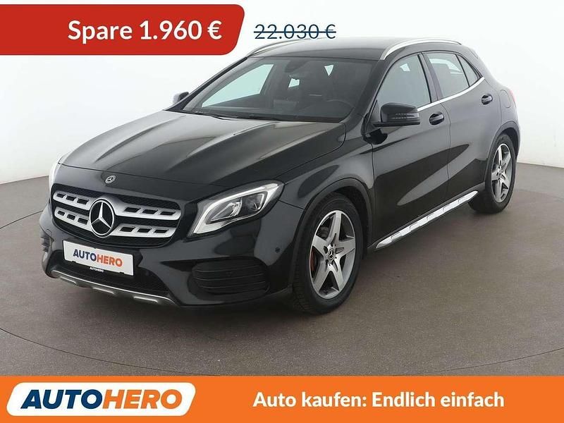 Nachtschwarz Gebraucht 2018 Mercedes GLA180 AMG line SUV | 20.070 € (Fairer Preis) - Bild 1/3