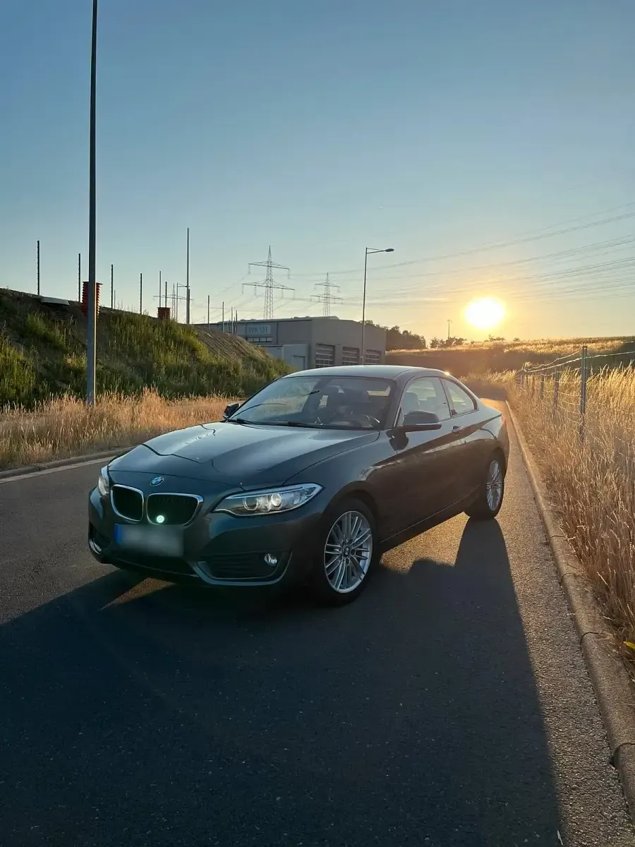 Gebraucht BMW 218 150 PS (110 kW) 2016 Grau Coupé