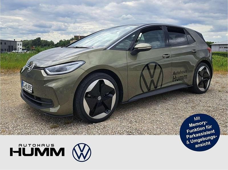 Dark olivine green metallic Gebraucht 2023 VW ID.3 Pro Kleinwagen | 31.900 € (Fairer Preis) - Bild 1/4
