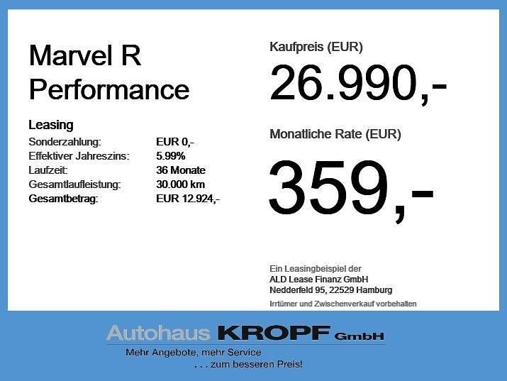 Second-hand MG Marvel R Performance 211 kW (288 CP) 2023 Albastru SUV