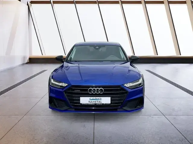 Gebraucht Audi A7 Sportback S-Line 367 PS (269 kW) 2023 Blau Kleinwagen