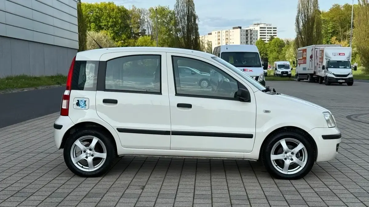 Gebraucht Fiat Panda 60 PS (44 kW) 2009 Weiß Kleinwagen