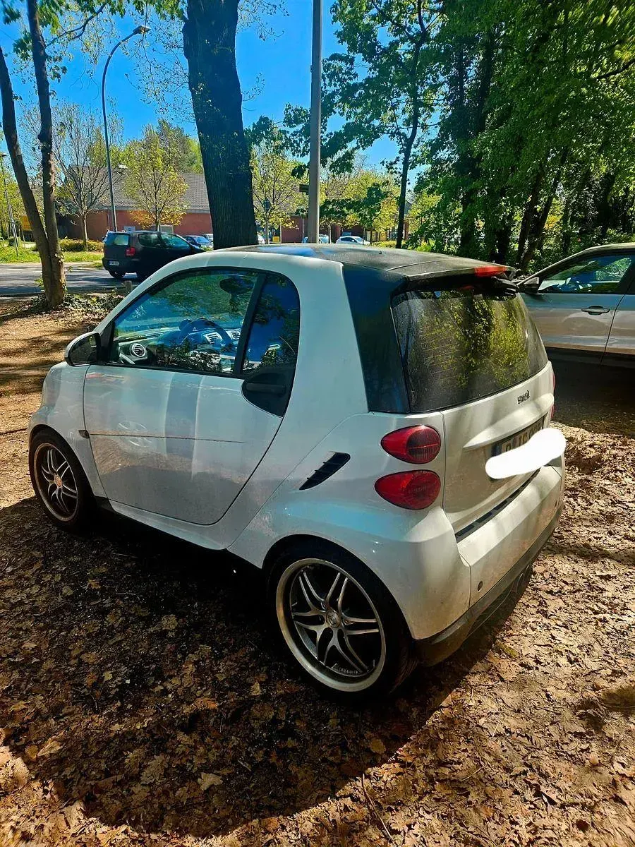 Gebraucht Smart ForTwo Coupé Brabus 102 PS (75 kW) 2012 Weiß Coupé
