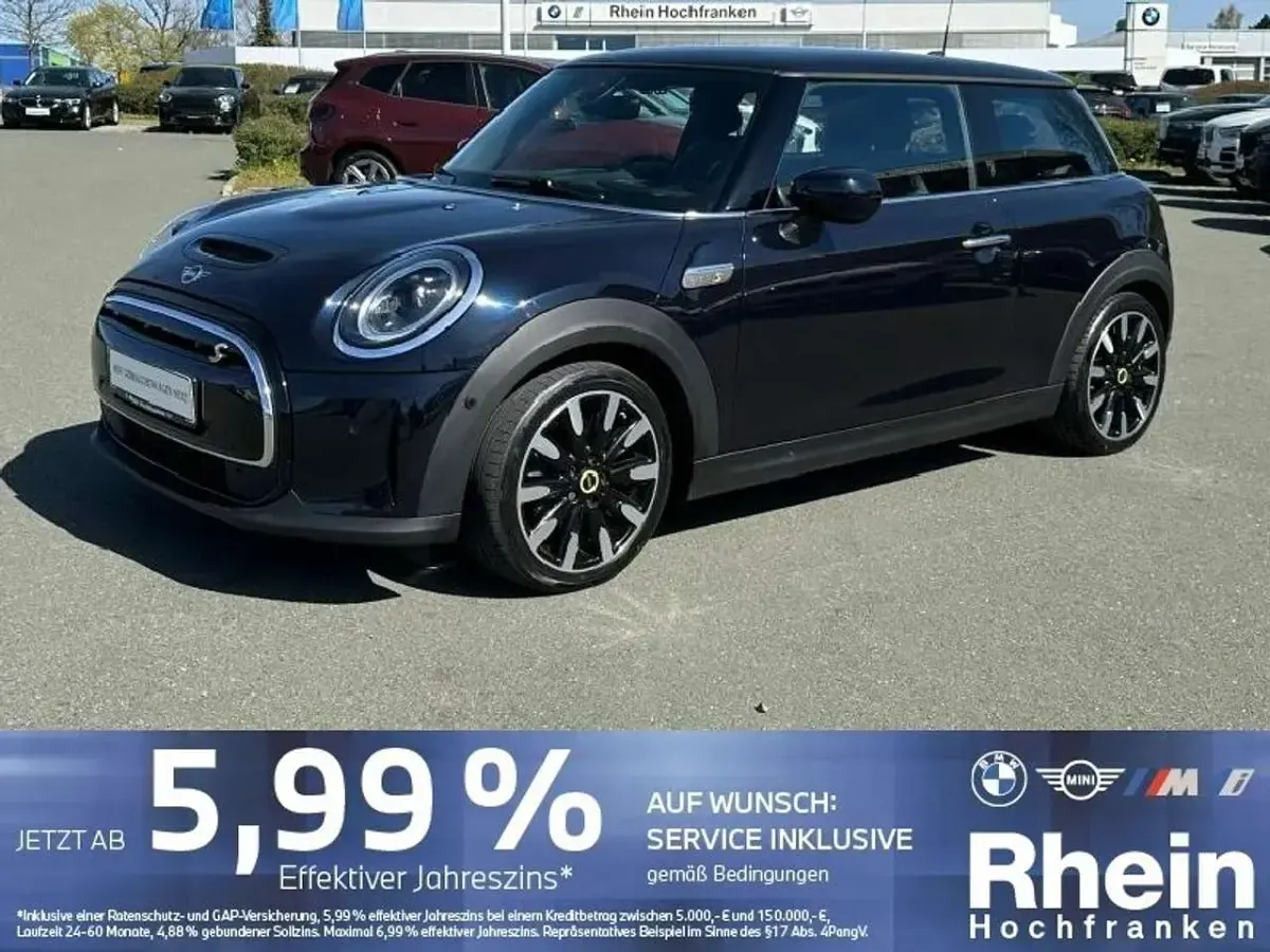Gebraucht Mini Cooper SE 135 kW (184 PS) 2022 Enigmatic black metallic Kleinwagen