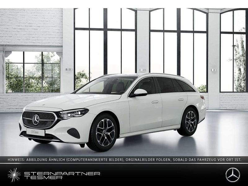 Unilack polarweiß Gebraucht 2025 Mercedes E220 Avantgarde Kombi | 56.800 € (Teuer) - Bild 1/3