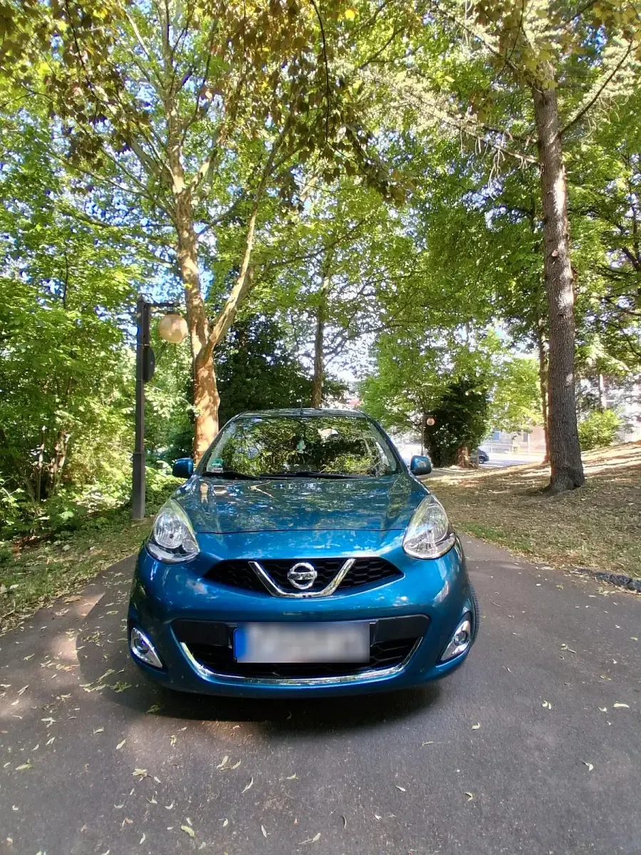 Gebraucht Nissan Micra 80 PS (58 kW) 2015 Blau Kleinwagen