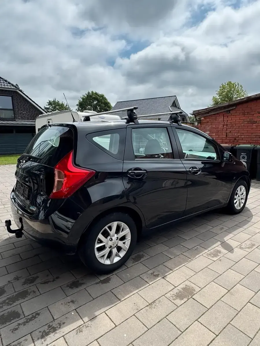 Gebraucht Nissan Note 90 PS (66 kW) 2014 Schwarz Kleinwagen