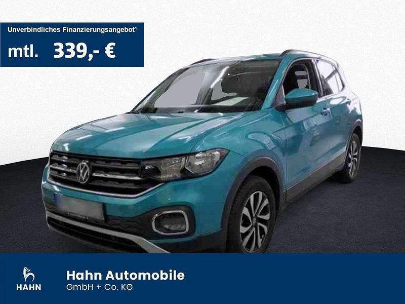 Makenatürkis metallic Gebraucht 2022 VW T-Cross Active SUV | 20.930 € (Fairer Preis) - Bild 1/3