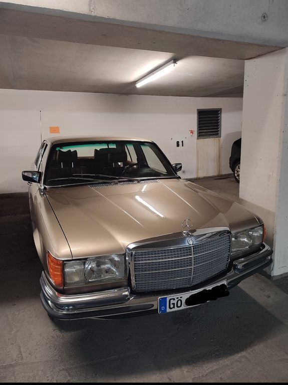 Gold Gebraucht 1974 Mercedes S280 Limousine | 18.800 € - Bild 1/4
