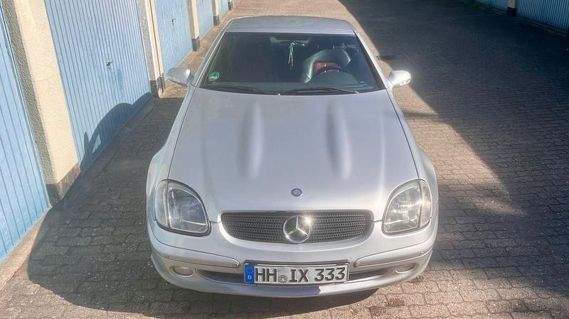 Silber Gebraucht 2000 Mercedes SLK200 Cabrio | 2.190 € (Superpreis) - Bild 1/4