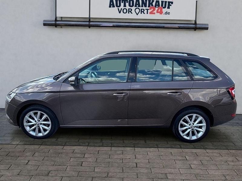 Gebraucht Skoda Fabia Ambition 110 PS (80 kW) 2019 Braun Kleinwagen