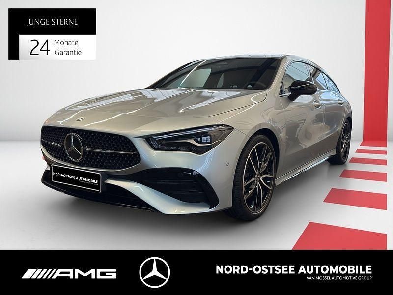 Gebraucht Mercedes CLA200 AMG 150 PS (110 kW) 2025 Metalliclack hightechsilber Kombi