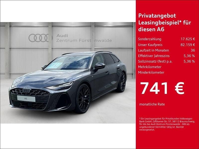 Grau Neu 2025 Audi A6 Edition .1 Kombi | 82.159 € (Fairer Preis) - Bild 1/4