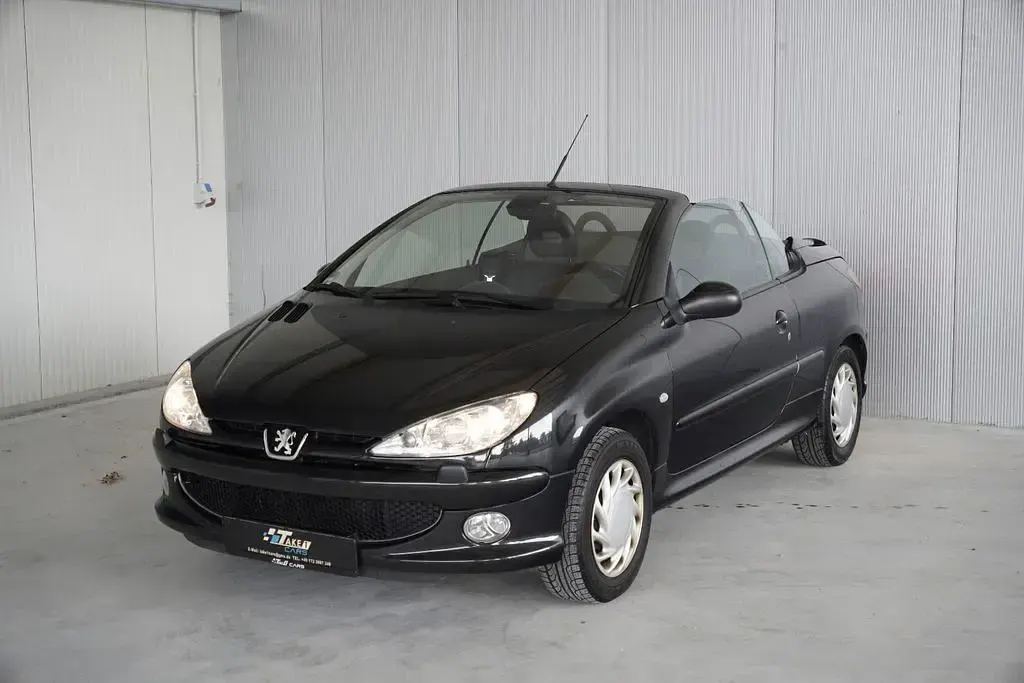 Gebraucht Peugeot 206 CC Platinum 109 PS (80 kW) 2003 Schwarz Cabrio