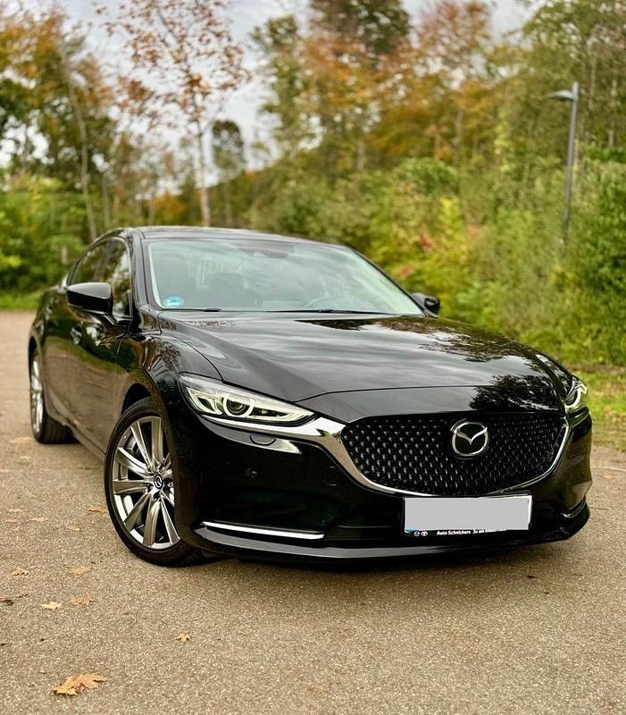Schwarz Gebraucht 2022 Mazda 6 Sports-Line Limousine | 24.700 € (Guter Preis) - Bild 1/4