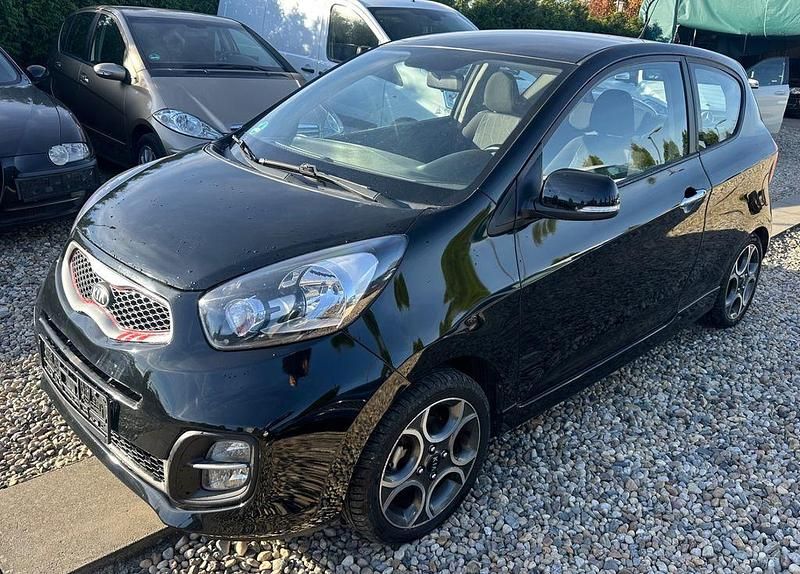 Gebraucht Kia Picanto Spirit 86 PS (63 kW) 2014 Schwarz Kleinwagen