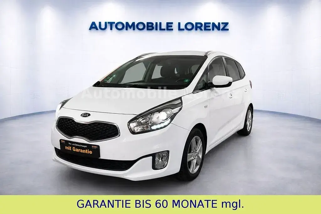 Gebraucht Kia Carens Vision 136 PS (100 kW) 2014 Weiß Van / Kleinbus