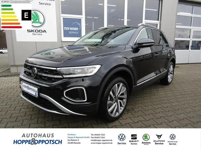Schwarz Gebraucht 2024 VW T-Roc Style SUV | 28.995 € (Fairer Preis) - Bild 1/4