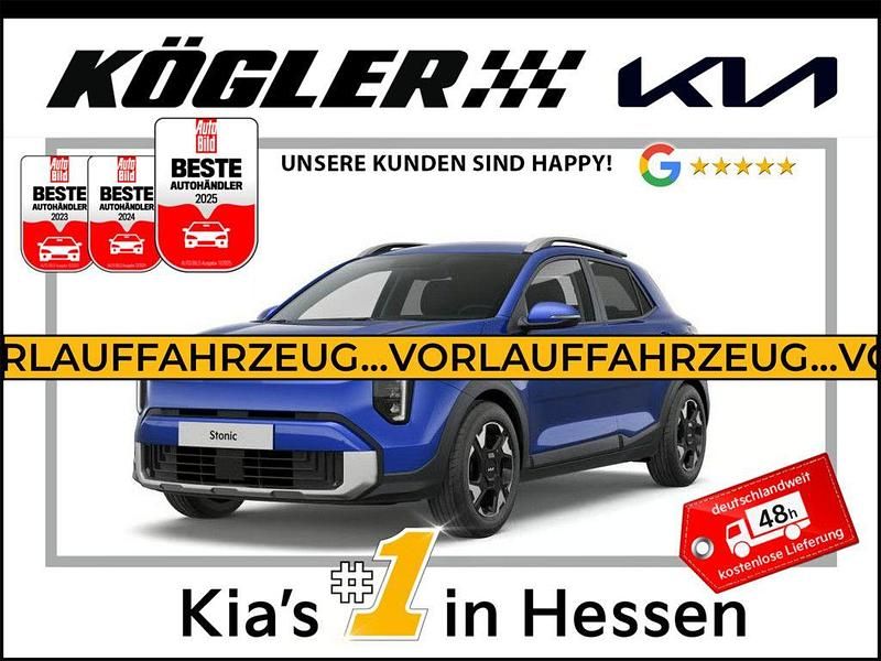 Neu Kia Stonic Vision 101 PS (74 kW) 2025 Blau SUV