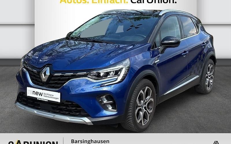Ironblau, blackpearl schwarz Gebraucht 2021 Renault Captur Edition One SUV | 19.975 € (Fairer Preis) - Bild 1/4
