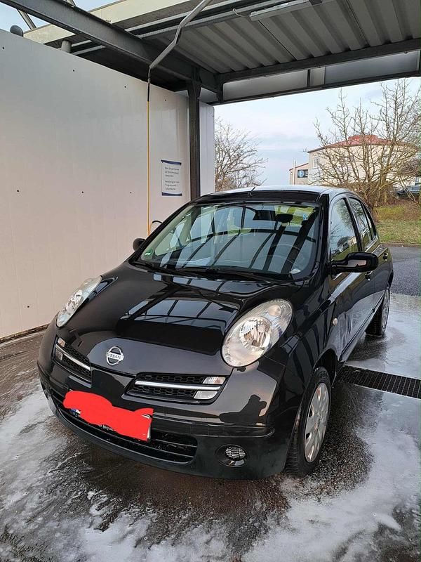 Schwarz Gebraucht 2006 Nissan Micra Kleinwagen | 2.300 € - Bild 1/4