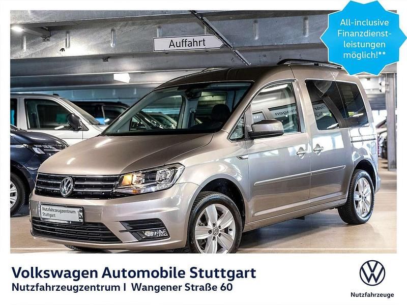 Mojave beige metallic Gebraucht 2020 VW Caddy Comfortline Van / Kleinbus | 22.990 € (Superpreis) - Bild 1/4