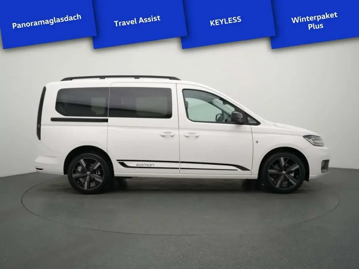 Gebraucht VW Caddy Maxi Edition 122 PS (89 kW) 2025 Weiß Van / Kleinbus