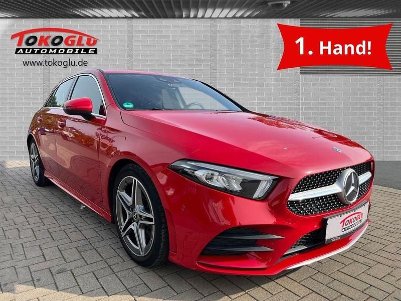 Rot Gebraucht 2019 Mercedes A200 Sport Limousine | 15.990 € (Guter Preis) - Bild 1/4