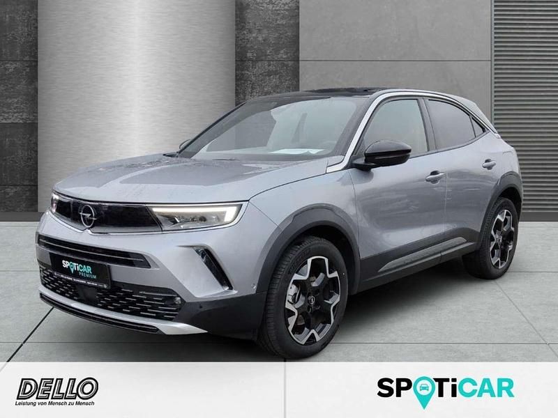 Gebraucht Opel Mokka-e Ultimate 100 kW (136 PS) 2022 Kontrast grau/quarz silber SUV