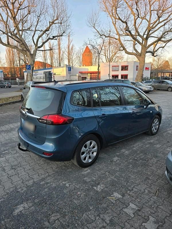 Gebraucht Opel Zafira 136 PS (100 kW) 2014 Blau Van / Kleinbus