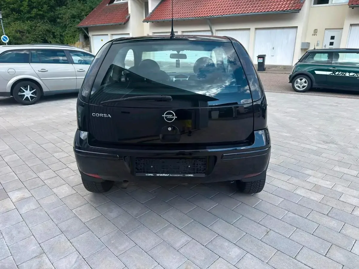 Gebraucht Opel Corsa 60 PS (44 kW) 2005 Schwarz Kleinwagen