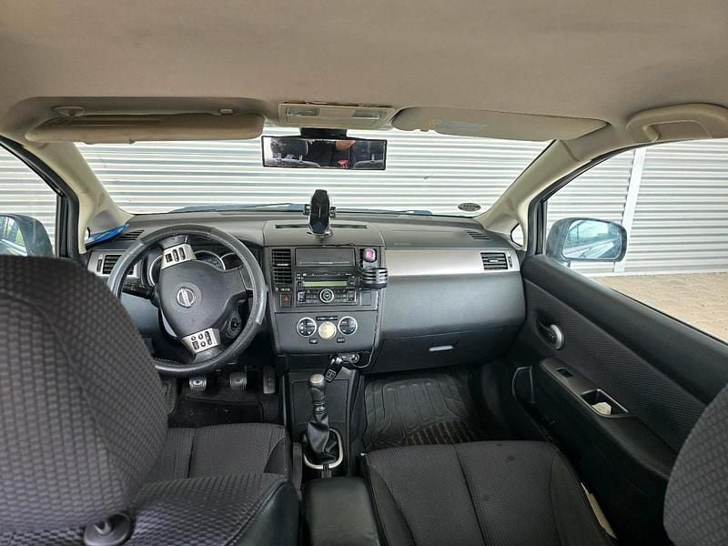 Schwarz Gebraucht 2008 Nissan Tiida Limousine | 2.199 € - Bild 1/4