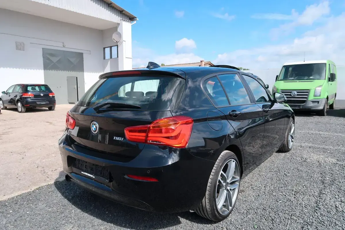 Brugt BMW 116 109 HK (80 kW) 2016 Sort Hatchback