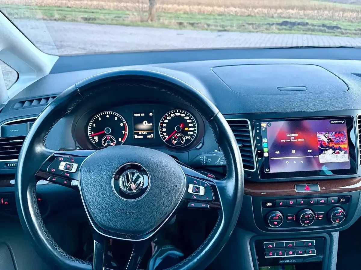 Brugt VW Sharan Highline 220 HK (161 kW) 2018 Sølv MPV
