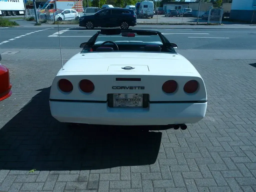 Gebraucht Corvette C4 250 PS (183 kW) 1991 Weiß Cabrio