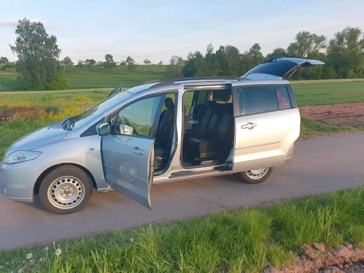 Gebraucht Mazda 5 145 PS (106 kW) 2005 Silber Van / Kleinbus