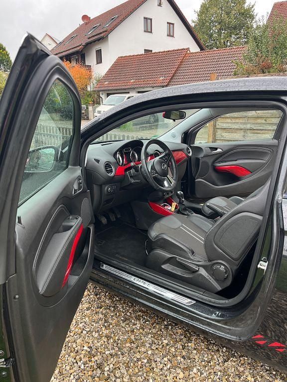 Gebraucht Opel Adam Slam 101 PS (74 kW) 2014 Schwarz Kleinwagen