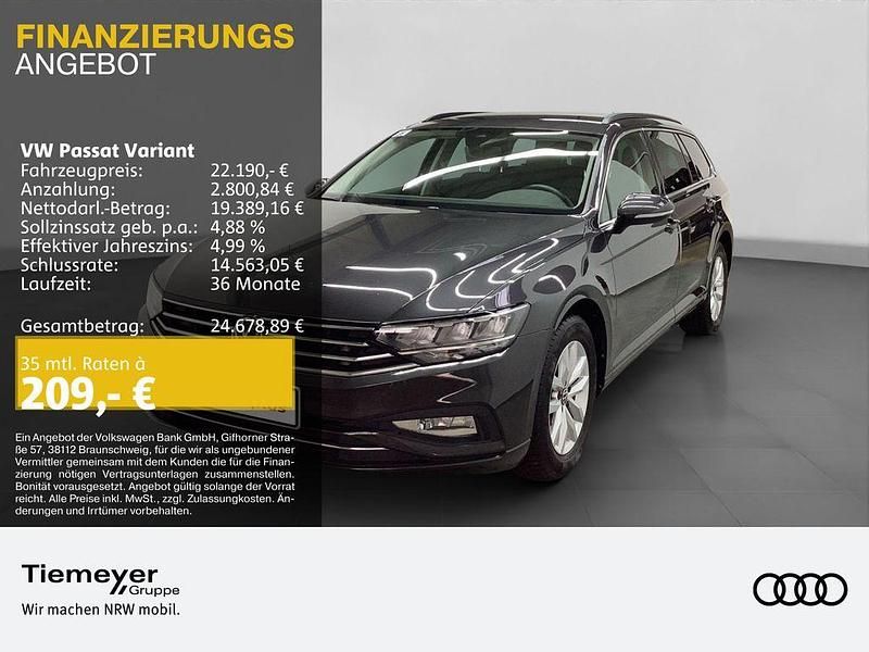 Grau Gebraucht 2022 VW Passat Business Kombi | 22.190 € (Fairer Preis) - Bild 1/4