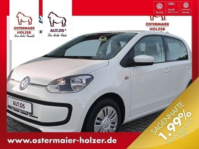 Gebraucht VW up! Move 60 PS (44 kW) 2012 Weiß Kleinwagen